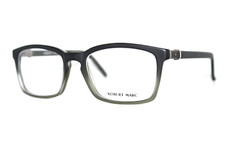 NEW ROBERT MARC 838 271M MATTE BLACK GREEN AUTHENTIC EYEGLASSES MEN'S FRAMES