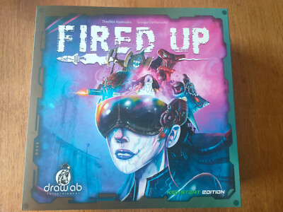 Befeuertes Brettspiel mit Monstern und Agility Erweiterungen. Kickstarter, gebraucht.