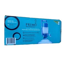 Primo Portable Jug Bottle Manual Pump Water Dispenser for 3 or 5 Gallon Jugs