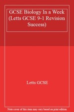 GCSE Biology In a Week (Letts GCSE 9-1 Revision Success),Letts G
