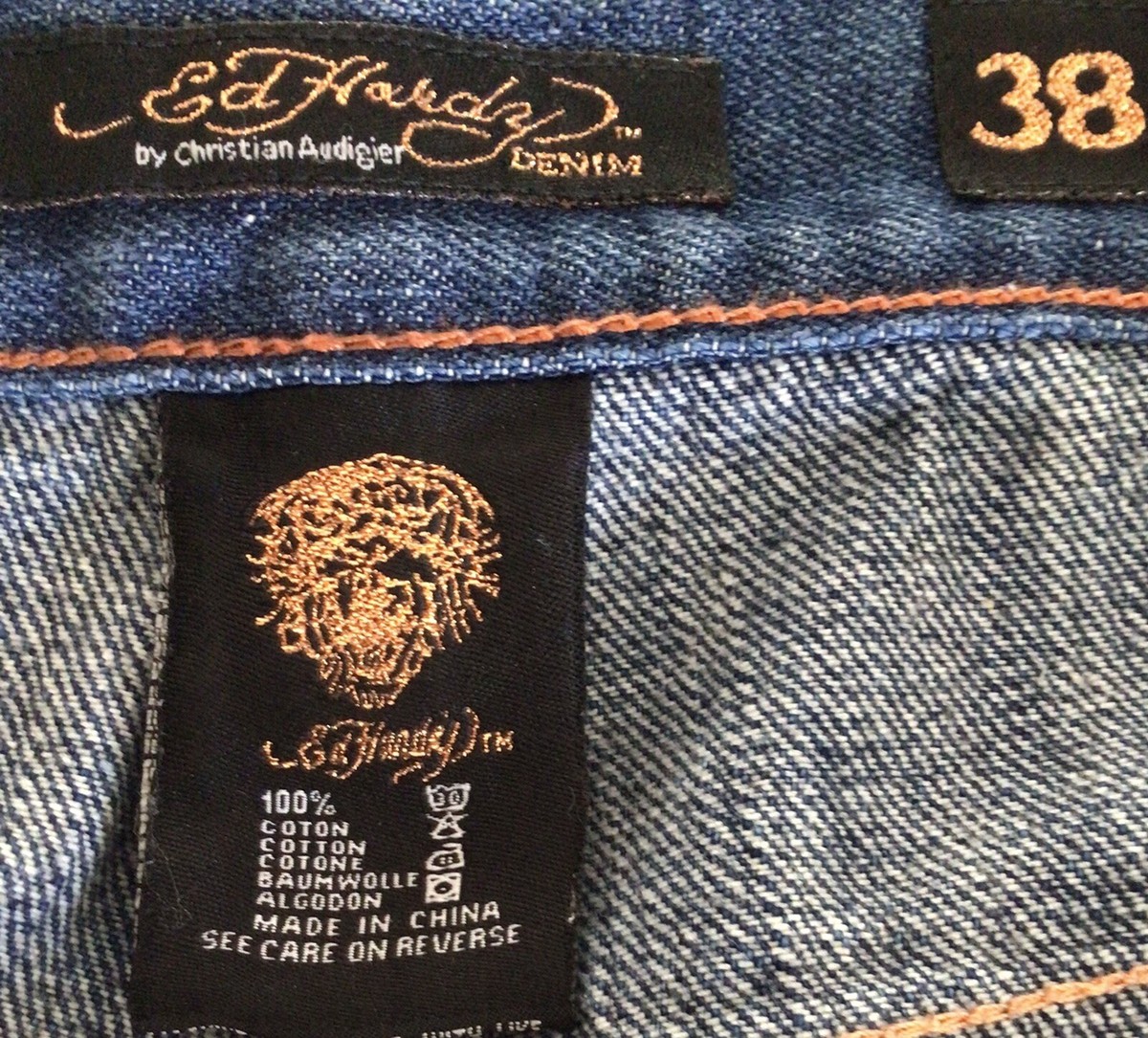 Christian Audigier　デニム　未使用　エド　ハーディー $_57.PNG?set_id=880000500F