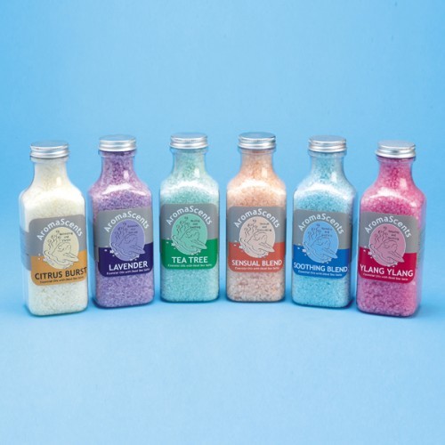 Aroma Scents Dead Sea Salt - Hot Tub Essential Oil Aromatherapy Crystals 500g - Bild 1 von 7