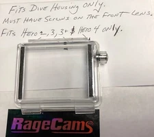 SKELETON Expansion Back Door Cover for GoPro Hero2 Hero3 Hero4 LCD Dive Housing