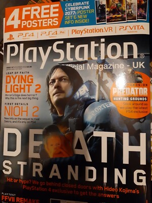 Playstation official Death stranding,dying light,predator,  nioh