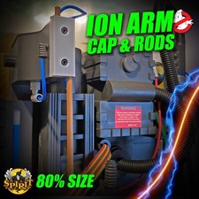 Spirit 80% SIZE Ion Arm Cap & Rods Upgrade   Halloween Ghostbusters Proton Pack