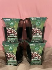 4 Glade Limited Edition Pine Wonderland candles