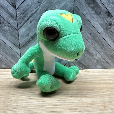 Geico GECKO Plush 5'' Advertising Lizard Mascot Stuffed Animal Toy