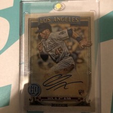 Gavin Lux Autogrpahed Rookie Card Topps Gypsy Queen 2020 Edition