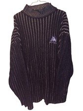 vintage platinum Fubu Fat Albert size XL Turtleneck sweater Made In The USA