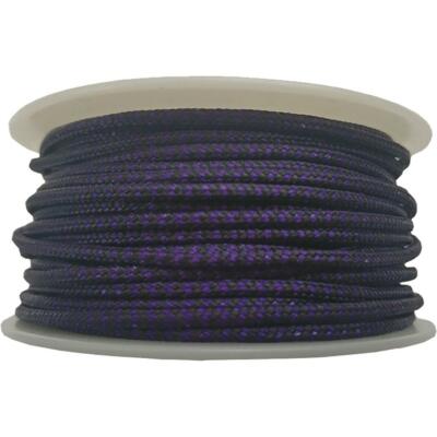 BCY 24 D-Loop Material Purple/Black 1 Meter