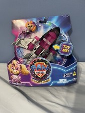NEW Paw Patrol movie SKYE Mighty Movie jet w/ lights  sounds action figure