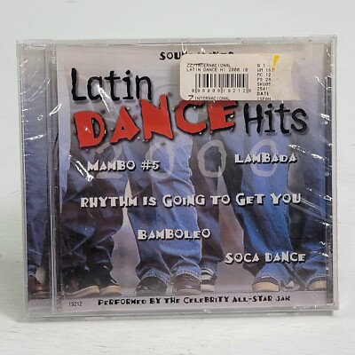 Latin Dance Hits 2000 Y2K Mambo - Celebrity All-Star Jam Music - New Sealed!
