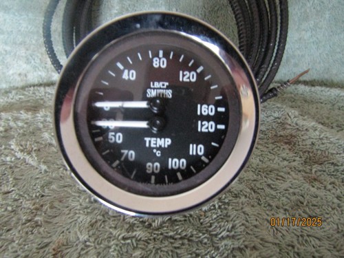 Smiths dual water temp/oil pressure gauge GD 1310 needs repair parts only used - Picture 8 of 8