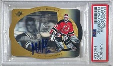 Martin Brodeur auto card Upper Deck #25 1996 New Jersey Devils PSA GEM Mint 10