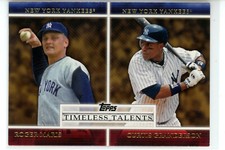 2012 Topps Timeless Talents #24 Roger Maris & Curtis Granderson (Yankees)