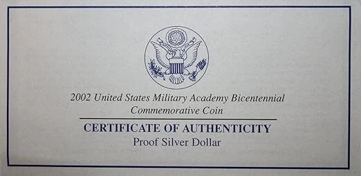 2002 United States Military Academy Bicentennial Proof - Image 3 of 4