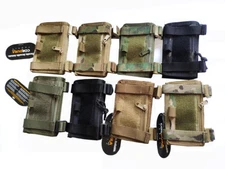 Paintball Tactical Arm Pocket Map Case Documets Holder Pouch Zipper Bag