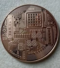 1 oz. Bitcoin .999 copper bar American Eagle Coin Golden State Mint