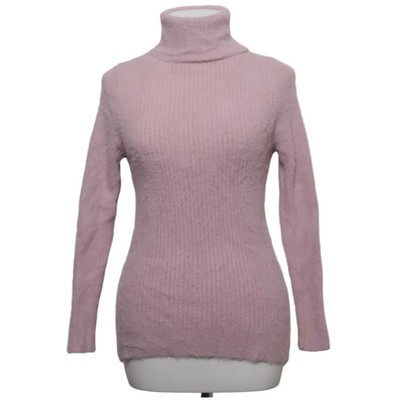 Rollkragenpullover, Größe: S, Pink, Einfarbig, Damen #Nph
