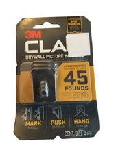 3M Claw Drywall Picture Hanger with Temporary Spot Marker, holds 45lbs,3 Hangers