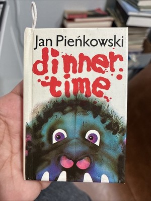 Dinner Time by Jan Pienkowski Vintage 1980/1981 Pop-Up Hardcover Book