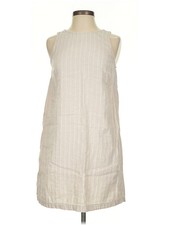 Ann Taylor LOFT Women Ivory Casual Dress 4