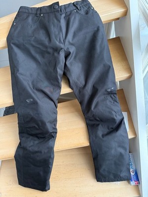Motorradhose- PROBIKER-Innenfutter-Wasserdicht-Knieprotektor-Damen Gr. 40