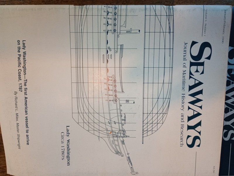 Seaways Ships in Scale Magazine -Vol 1.  1990. Entire First Year.