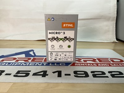 71PM3 64 NEW OEM STIHL PICCO MICRO  1/4P .043 64DL GREEN LOW KICKBACK CHAIN