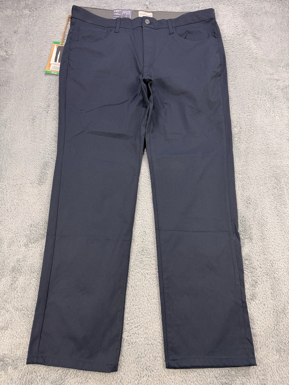 Weatherproof Vintage Expedition Pant Men 38x32 Blue Stretch Packable Wicking NWT