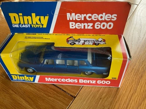 VINTAGE DINKY MERCEDES BENZ600 128  Unopened Box Excellent condition
