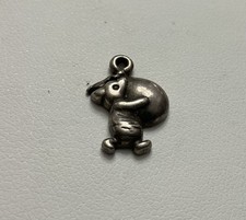 Disney Piglet Charm Sterling Silver Winnie the Pooh Cartoon Vintage