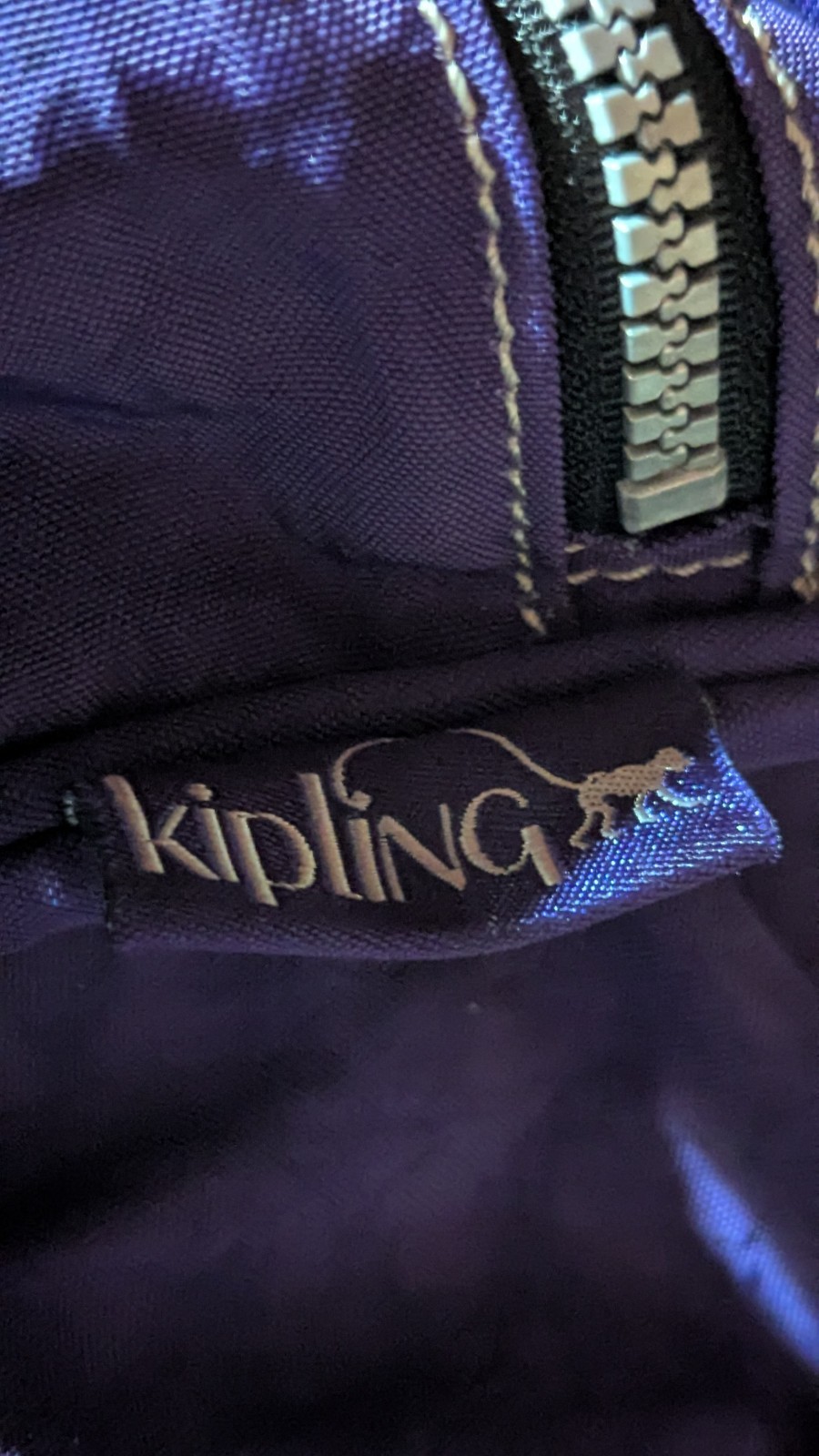 Kipling Private Transport Backpack Small Purple  … - image 10