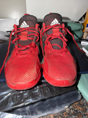 adidas D Rose 773 Mid Top Lace-Up Basketball Sneakers Red/Black FW8798