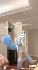 Chiikawa Momonga Cosplay Tail Anime Props Party Halloween Plush Ear 70/90cm Tail