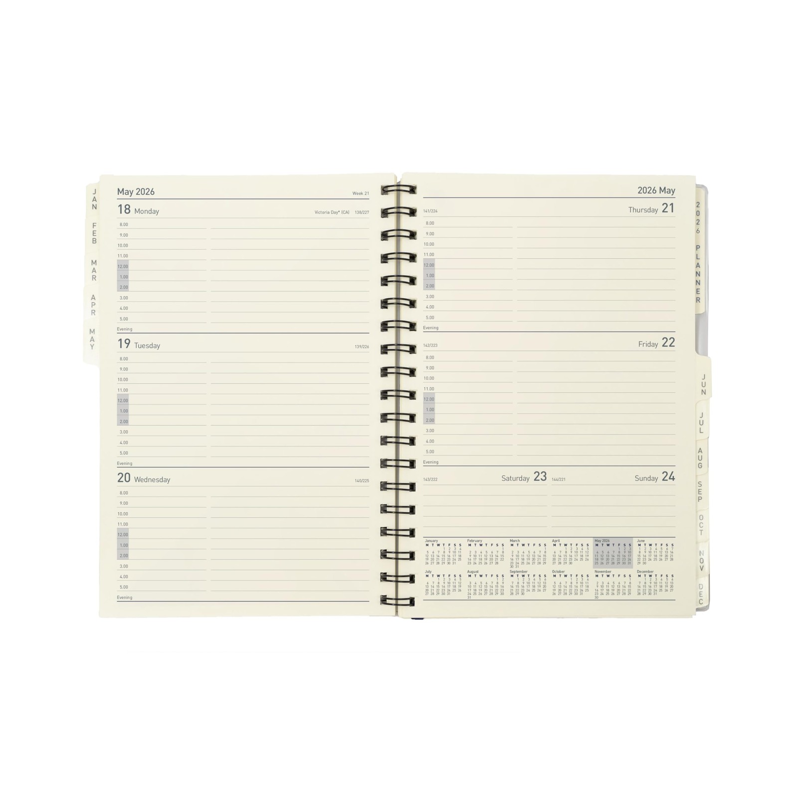 Collins - Elite - Executive 2026 12 Month Calendar Year Planner, Week-To-View with Appointments Diary Refill (1130R-26) - Image 2