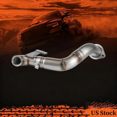 #ad 2015 2019 6.7L Ford F250 F350 F450 F550 Powerstroke 4quot; Downpipe Exhaust $195.99