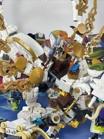 Lego 70734 Ninjago Master Wu Dragon complete assembled used pls read w box