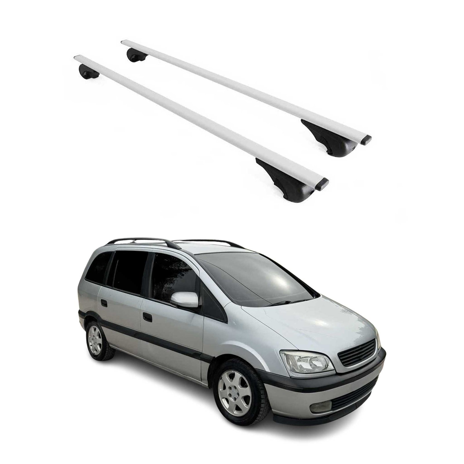 Barres de toit Opel Zafira A pour vos départs en vacances en famille
