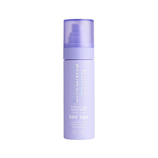 SPF 50 Hydrating Glow Face Mist - Daily Sunscreen Spray  Makeup Setting Spray w