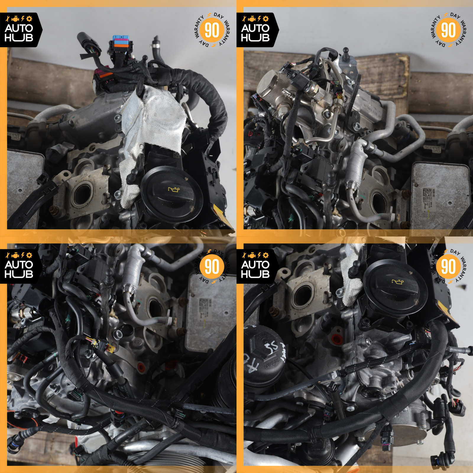 19-25 Audi S5 SQ5 Q7 A6 A7 Q8 3.0L V6 Engine Motor Assembly OEM 33k Miles