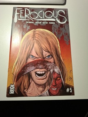 US Mad Cave Studios FEROCIOUS #5 COVER VARIANT BY ANDY CLAKE
