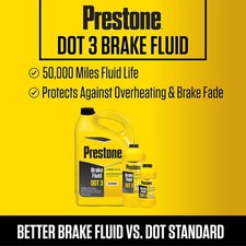 Prestone AS401 DOT 3 Synthetic Brake Fluid - 32 oz.