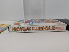 Kickle Cubicle NES (Nintendo Entertainment System, 1990) CIB sin p&oacute;ster probado