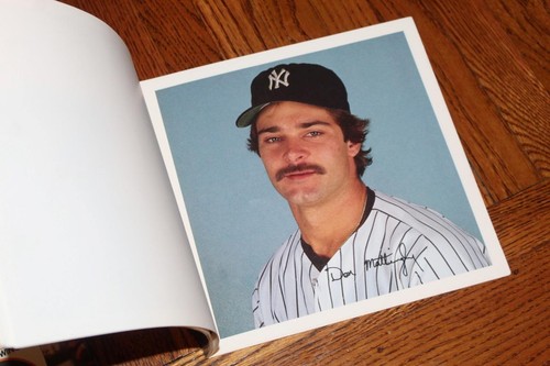 New York Yankees 1984 Photo Album Booklet Stadium Giveaway Berra Mattingly - Picture 4 of 4
