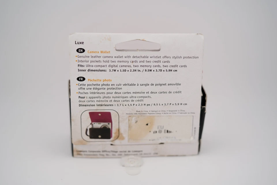 Lowepro Pink Genuine Leather Camera Wallet Case NWT!  - Image 3 of 4