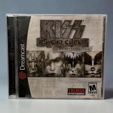 CIB Kiss Psycho Circus: The Nightmare Child (Sega Dreamcast, 2000) *TESTED*
