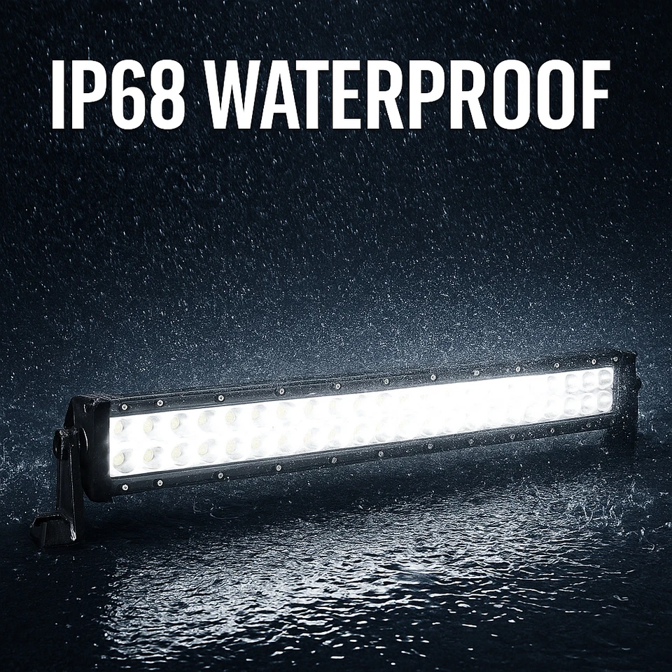 Bully - Barra de Luz LED Todoterreno Doble Fila 31.5" - 180 W 5.500 lm IP68 Impermeable Foto 4 de 4