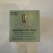 Clinique Repairwear Laser Focus Wrinkle Correcting Eye Cream - 15 ml / 0.5 oz 