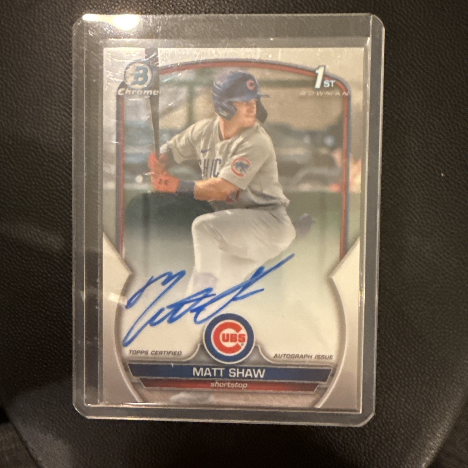 🔥2023 Bowman Chrome 1st Matt Shaw Auto🔥
